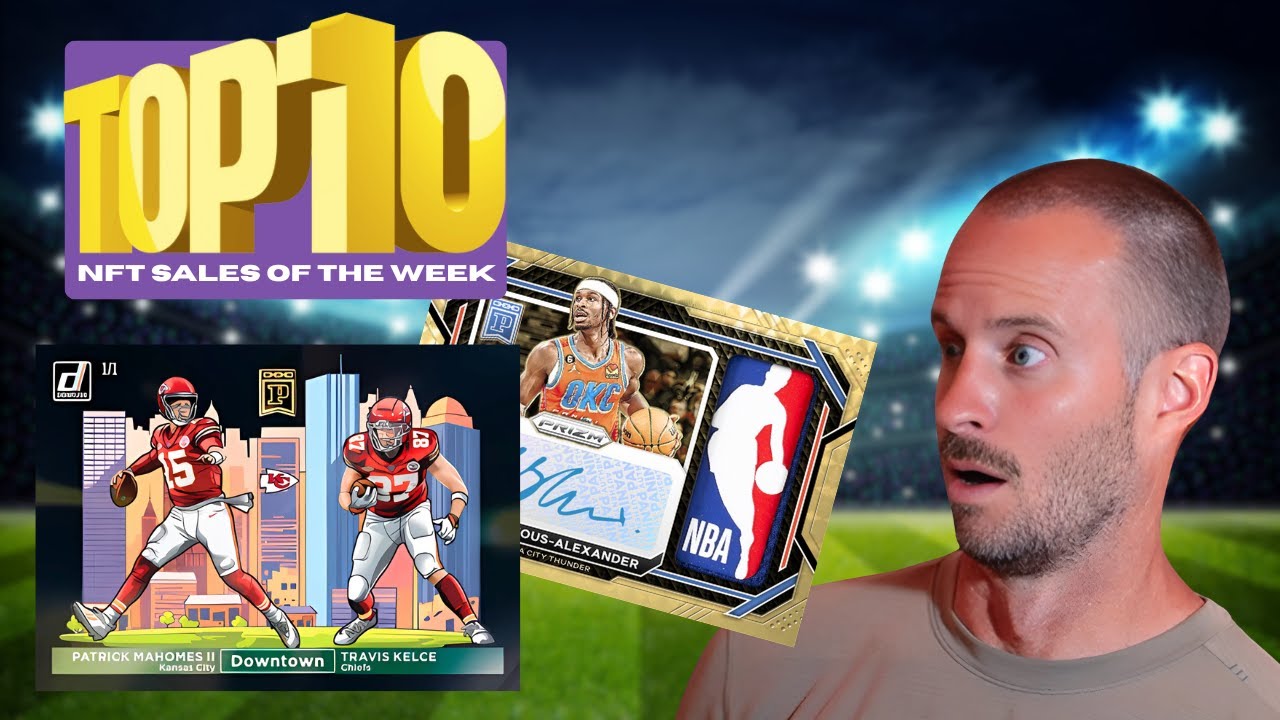 These NFT Sports Cards Are on Fire 🔥 Top 10 Sales of the Week!