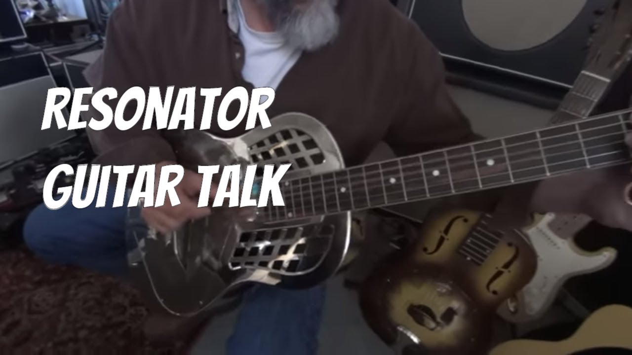 Vintage resonator National guitars - Tricone, Style O, Triolian, slide guitar bottleneck delta blues