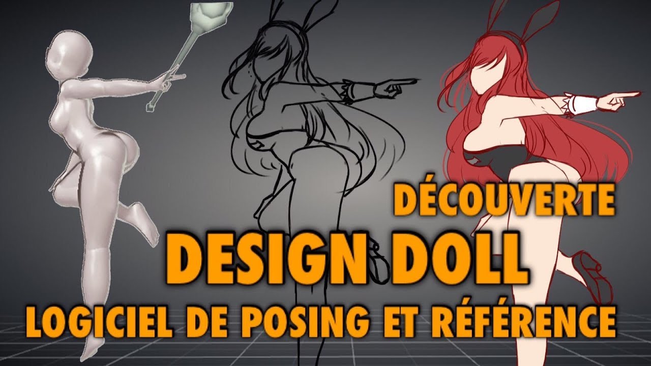 DESIGN DOLL:  POSES ET PROPORTIONS