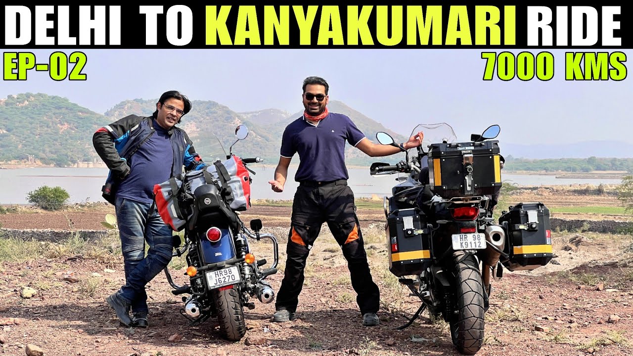 Delhi To Kanyakumari 7000 KMS Ride | Memorable Ride From Indore To Pune Ep-02 | BMW F850 GSA |