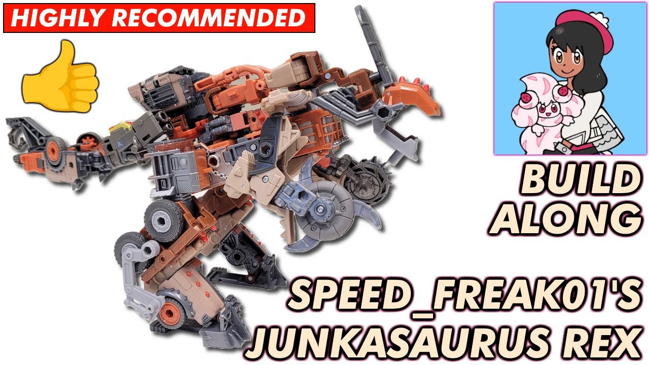 Build Along: Speed_Freak01's Junkasaurus Rex (Incredible build!) @SpeedFreakO1