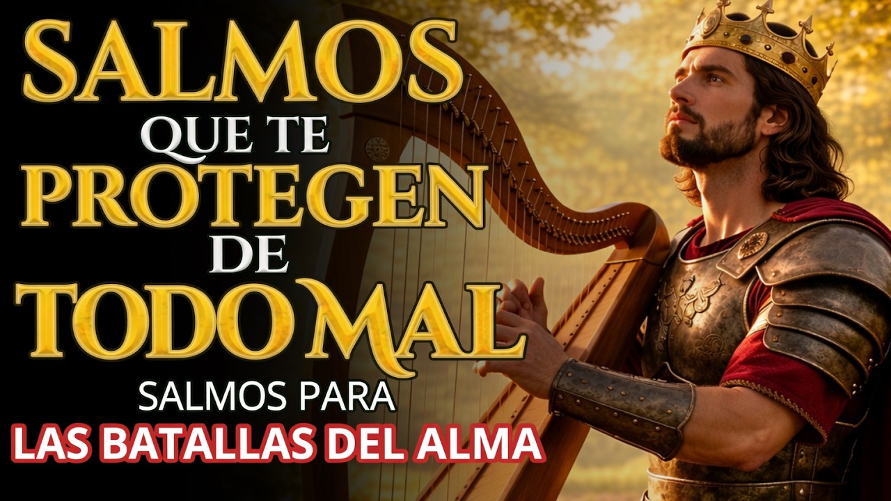 SALMOS PARA GANAR LA BATALLA ESPIRITUAL | Salmos que David Cantaba Con Poder #salmos #músicahebrea