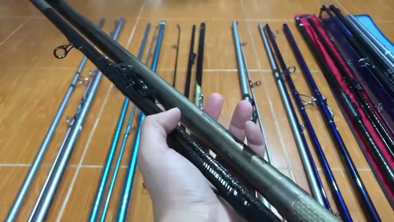 Fishing 42b Cần Nhật câu lục, câu biển ba khúc CX và độ cứng 30