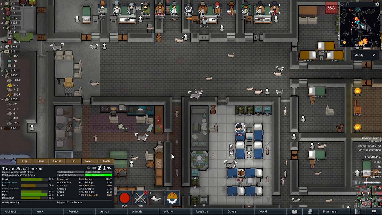 37 Snipers?! | Rimworld Royalty