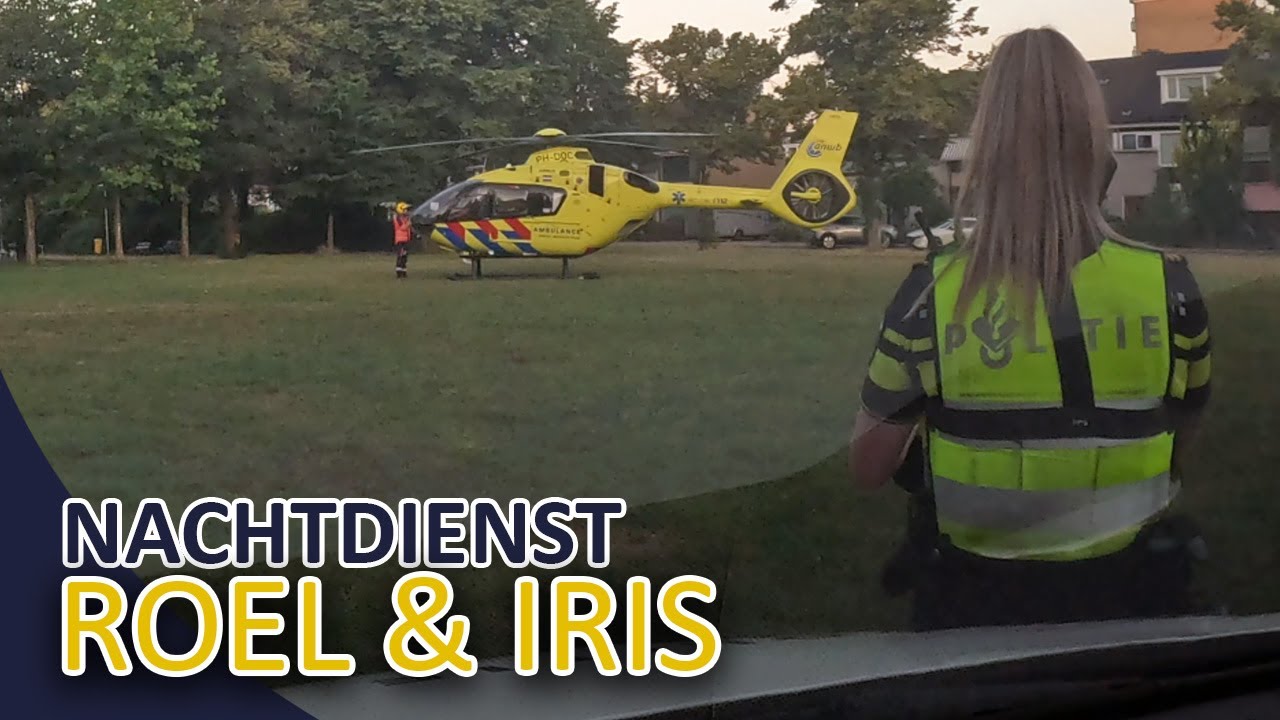 Politie | Verdachte onder invloed | Inzet traumahelikopter | Nachtdienst