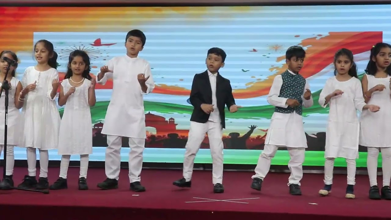Students of TWS Class 1-B presented a vibrant assembly highlighting the importance of Republic Day