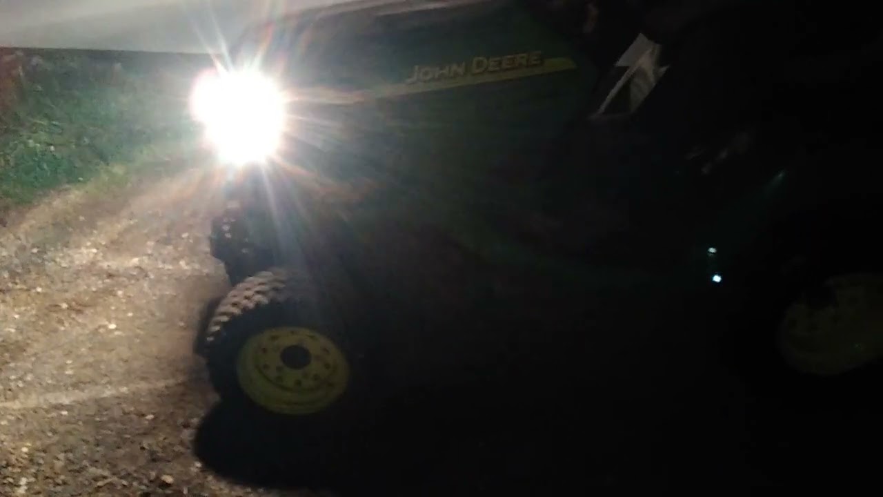 x495 conversion to 4x4, John Deere garden tractor