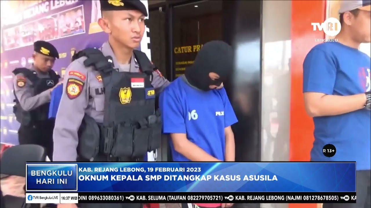 OKNUM KEPALA SMP DITANGKAP KASUS ASUSILA DI REJANG LEBONG