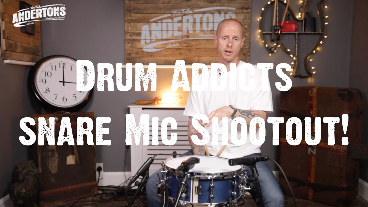 Drum Addicts - Snare Mic Shootout! Who will win...?!