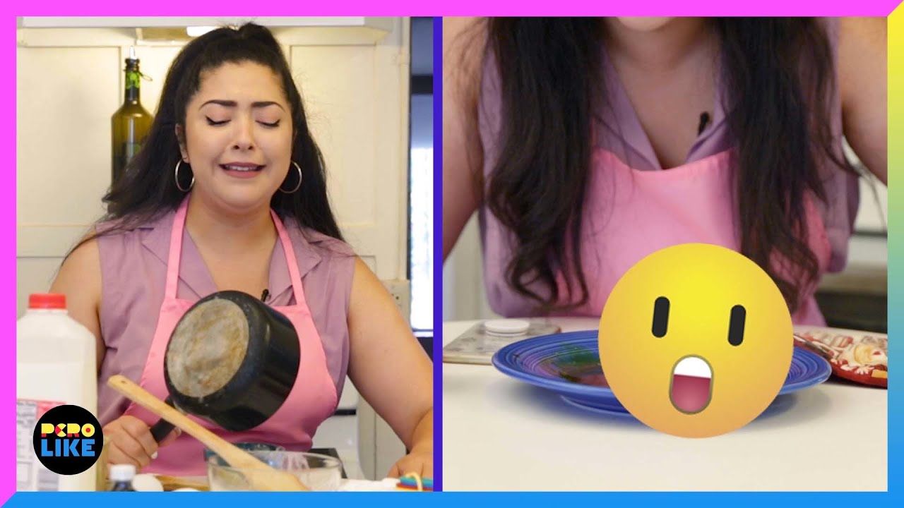 Maya Tries Making Flan For The First Time *DISASTER*