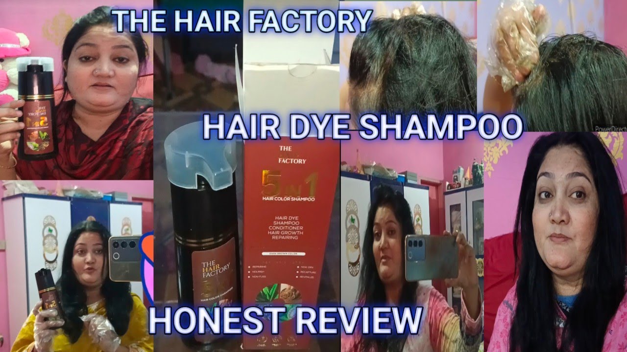 5 In 1 Hair Color||Does it Work...?||The Hair Factory||Honest Review ||Hair Dye Shampoo#haircare