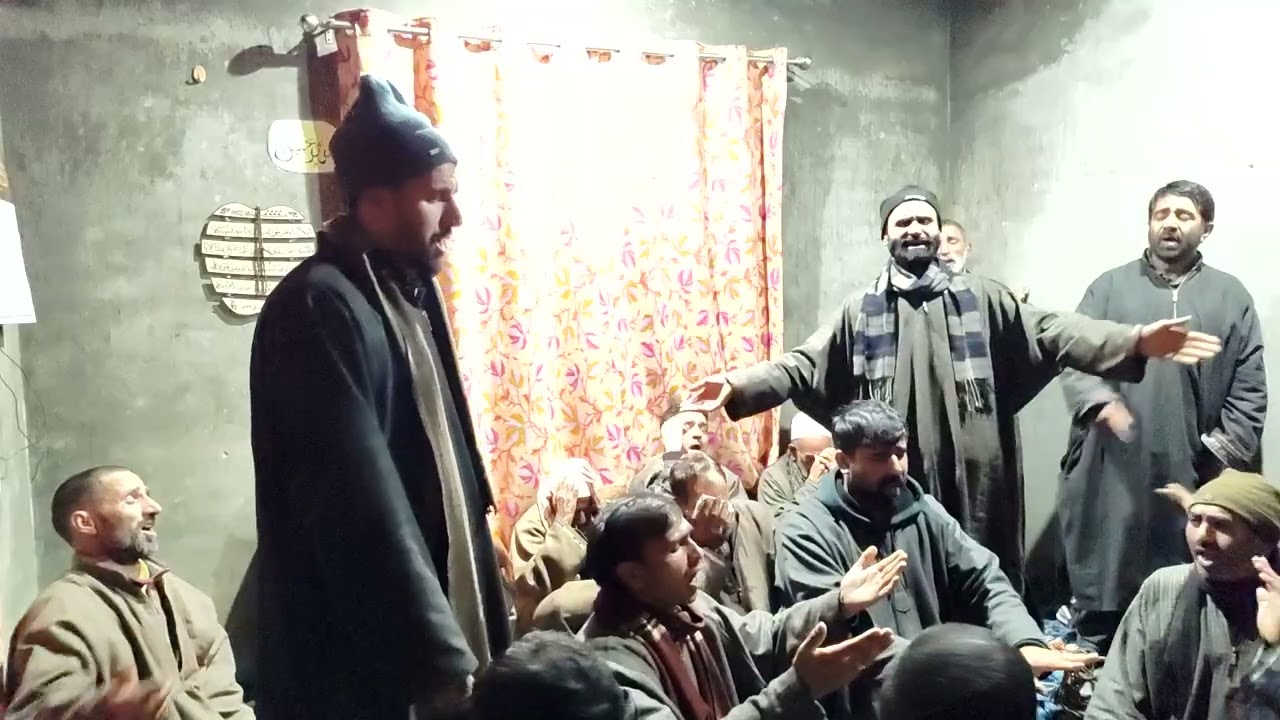 کاشر مرثیہ زاکر اہلِ بیت علیہ السّلام جناب غلام احمد صاحب 