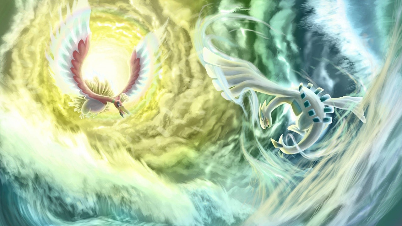 Raid Ho-oH y Lugia Oscuro con fondo especial! [Pokémon GO-davidpetit]