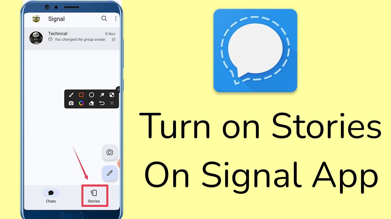 How to Turn On Stories on Signal App?