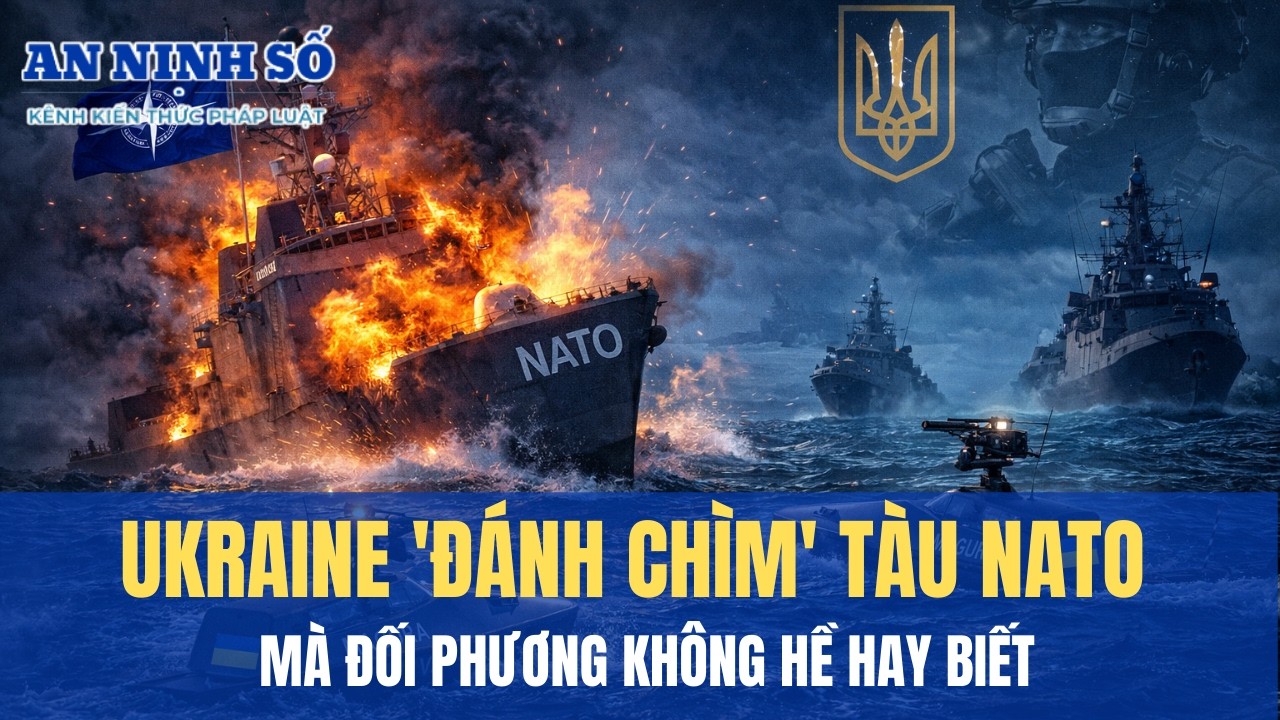 Ukraine 'đánh chìm' tàu khu trục NATO mà đối phương không hề hay biết