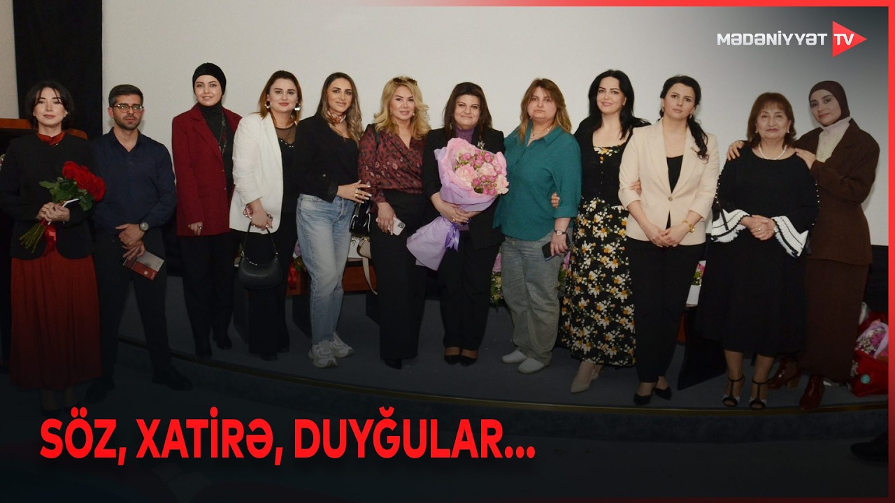 Tanınmış yazı&ccedil;ı Aysel Fikrətin 50 illik yubileyi m&uuml;nasibətilə D&ouml;vlət Film Fondunda tədbir ke&ccedil;irilib