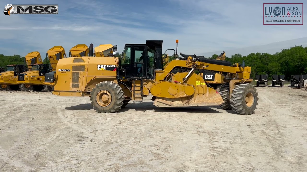 2019 CAT RM500B SOIL STABILIZER