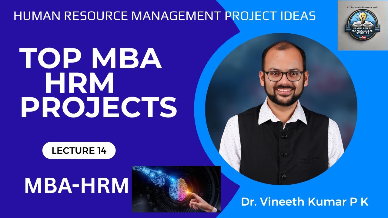 Top HRM Project Topics 2025 |Latest & Trending Human Resource Management Ideas for MBA/PGDM Students