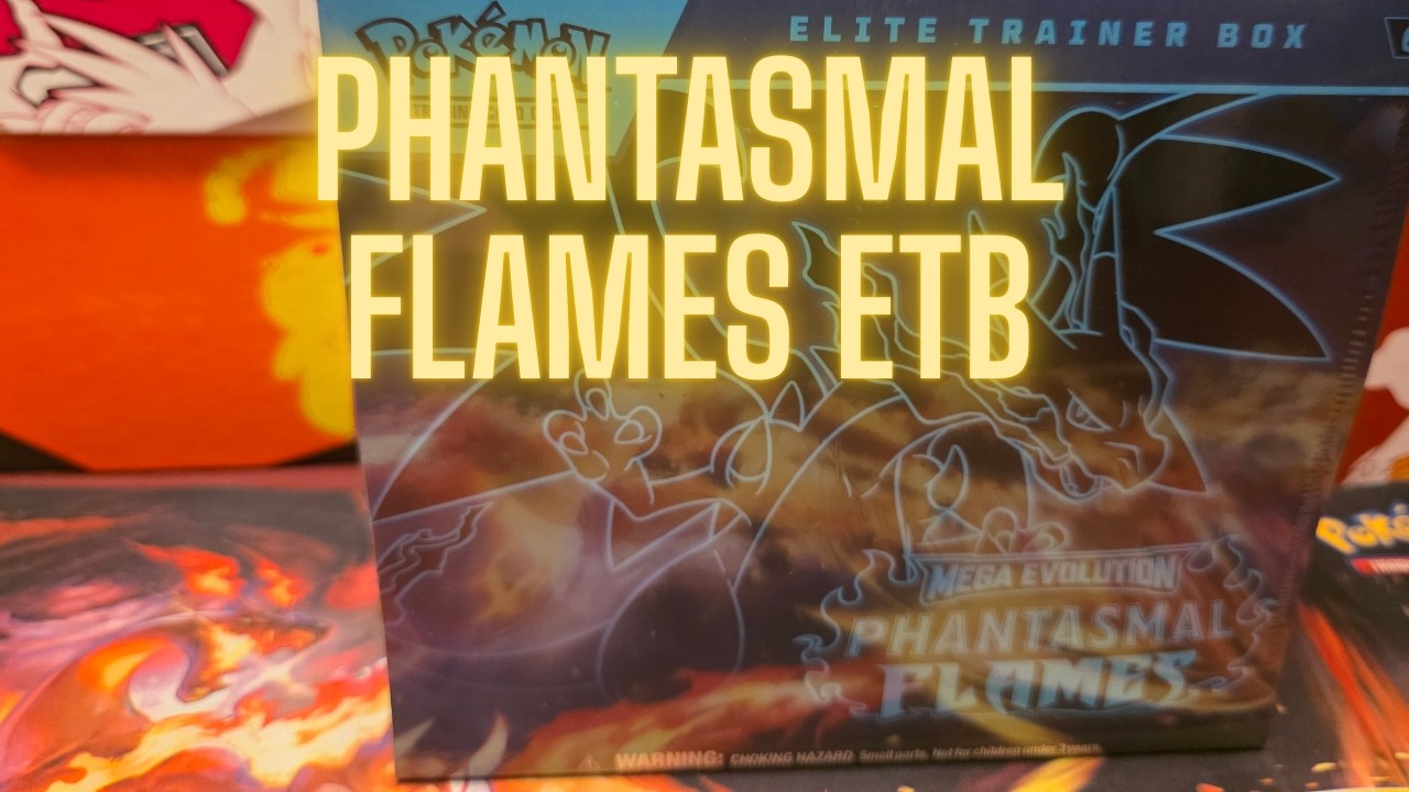 Pokemon Opening Phantasmal Flames ETB