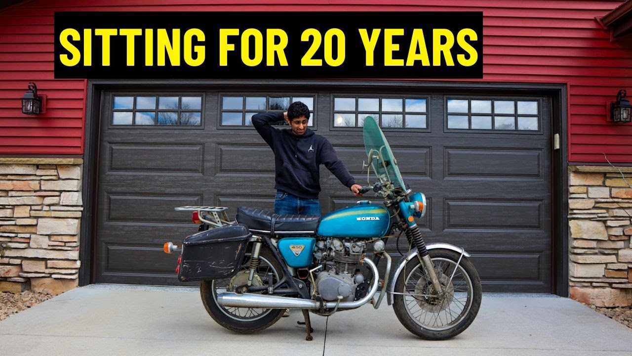 Will This Abandoned Honda CB450 Barn Find Run After 20 Years?
