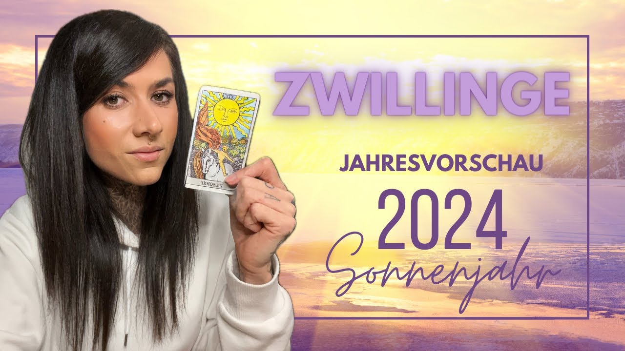 ZWILLINGE ♊️ LUCKY YOU - ein Jahr voller LIEBE 💖🍀 | 2024 • Tarot • Horoskop • Astrologie