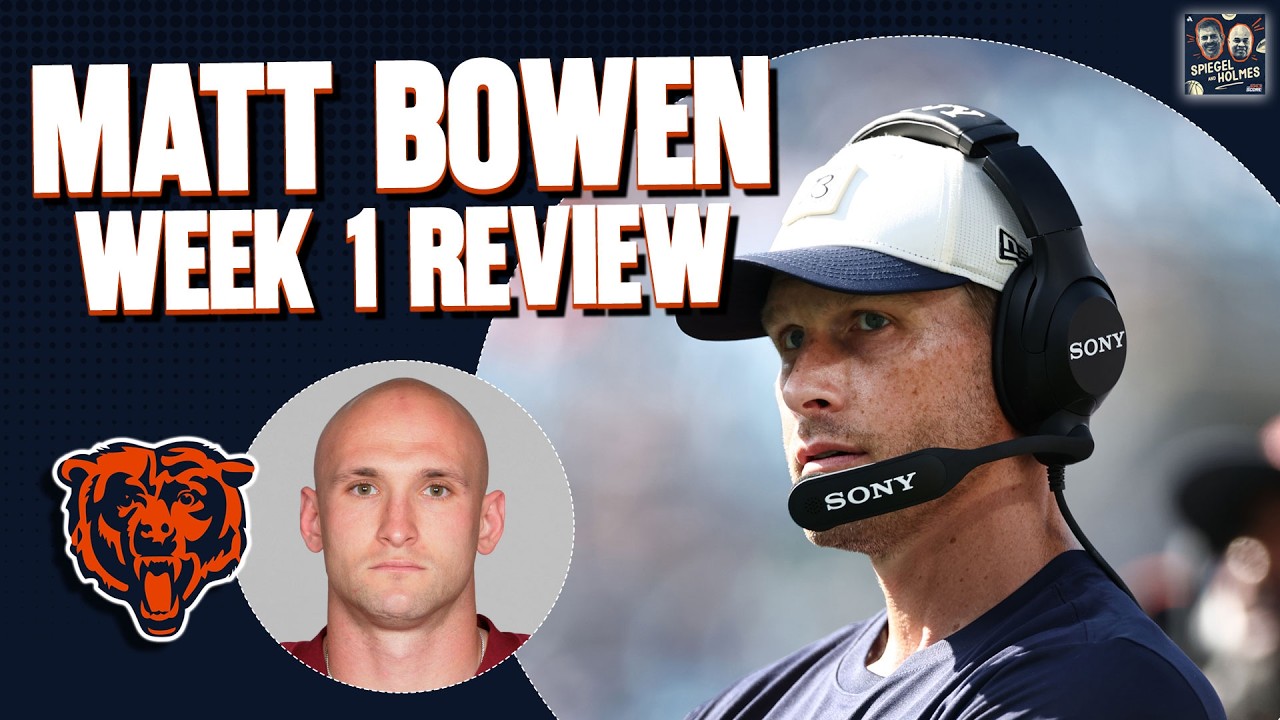 Matt Bowen praises Caleb Williams' performance against Panthers, shares observations from Bears' win