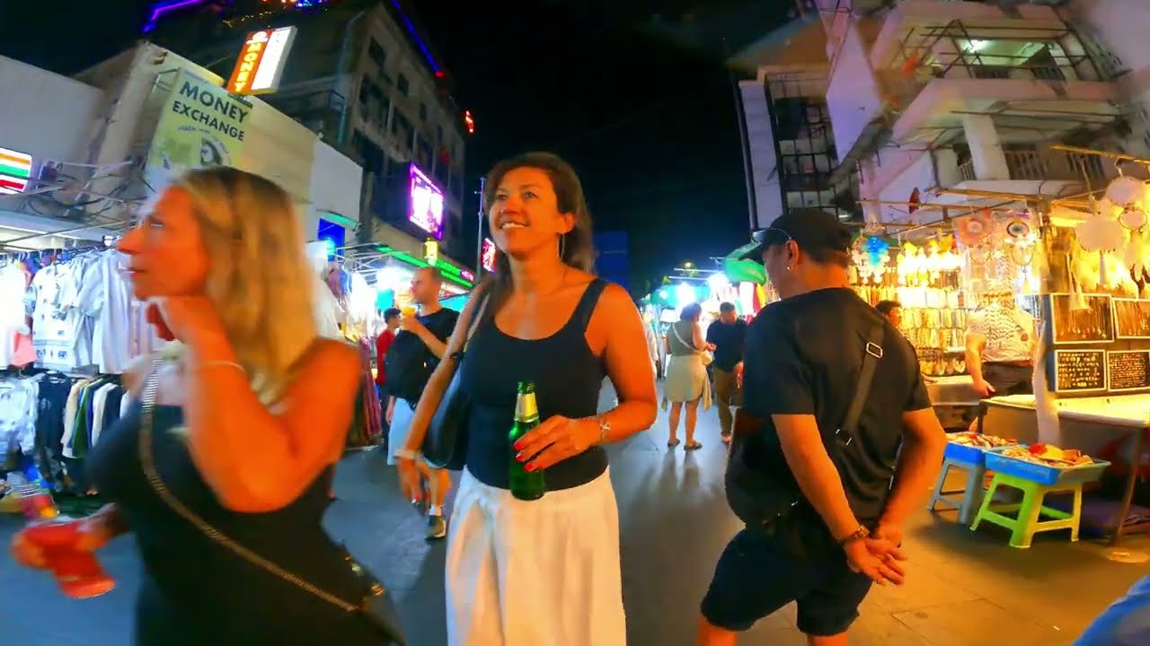 Newly decorated Khaosan Road