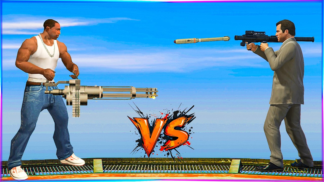 CJ VS Michael - Ultimate Face-off (Side By Side Comparison)