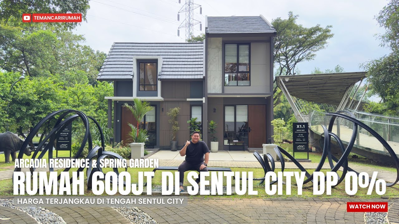Berburu Rumah 600JT Di Sentul Dekat Aeon Mall & Tol Sentul Selatan | Arcadia Residence