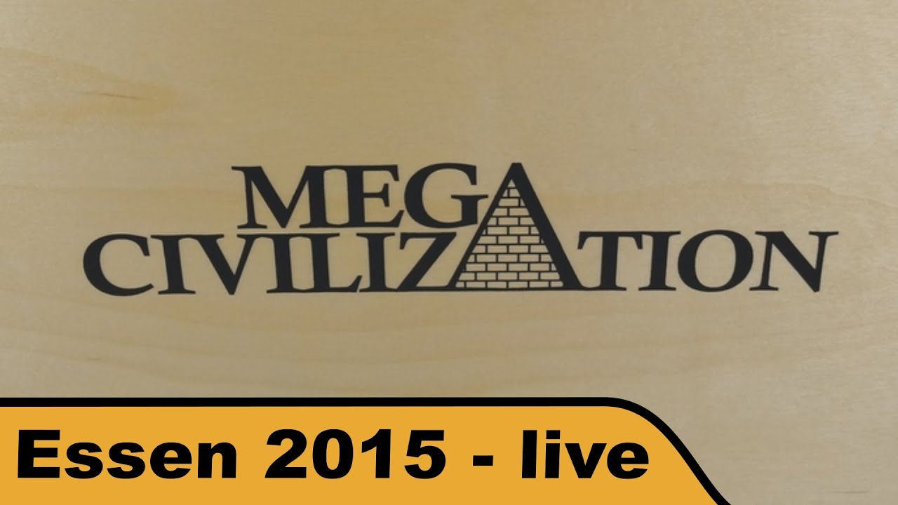 Mega Civilization - Brettspiel- Spielvorstellung - Essen 2015 live