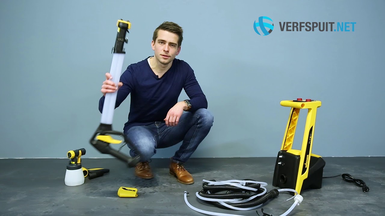 Prepareren Wagner W 950 Verfspuit