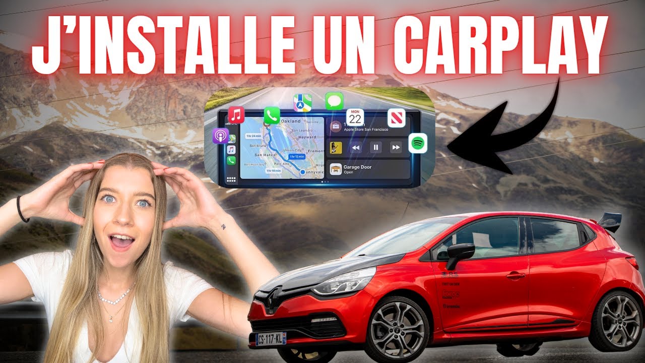 J'INSTALLE UN CARPLAY DANS MA CLIO 4RS - CarplayGo