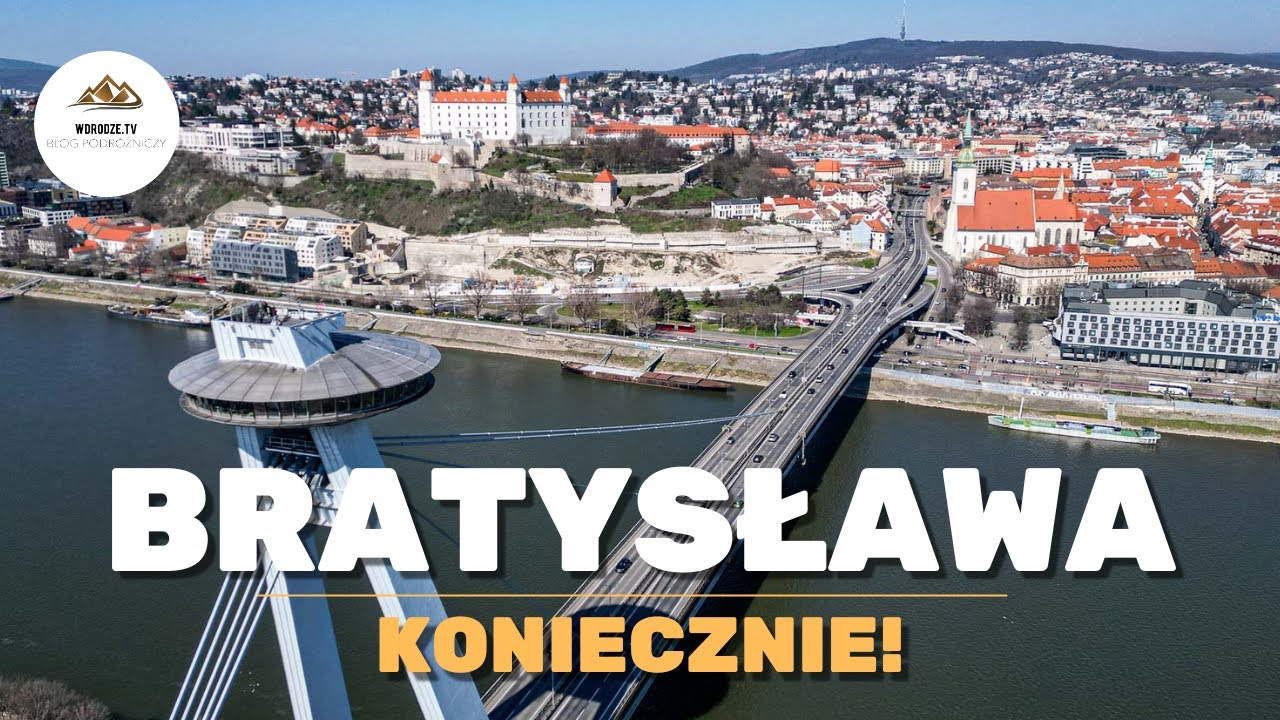 BRATYSŁAWA zwiedzanie w 1 dzień | Atrakcje i TOP jedzenie 🇸🇰
