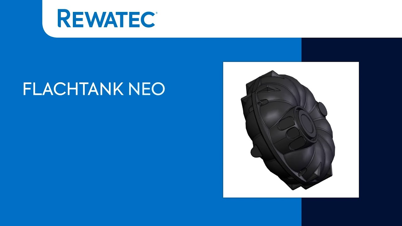 Rewatec Flachtank NEO für Regenwasser