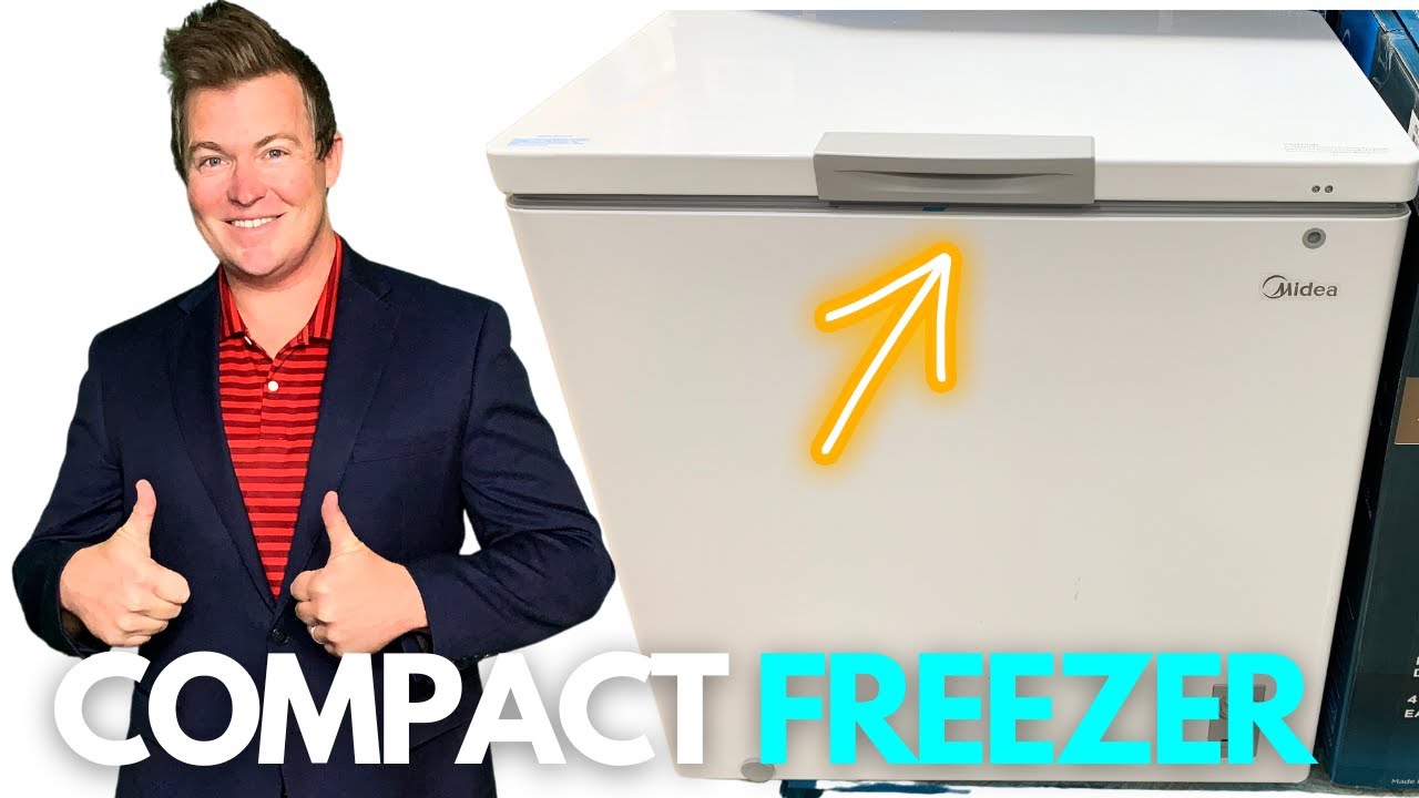 The Midea 7.0 Cubic Feet Freezer Is Designed To Fit In Small Spaces