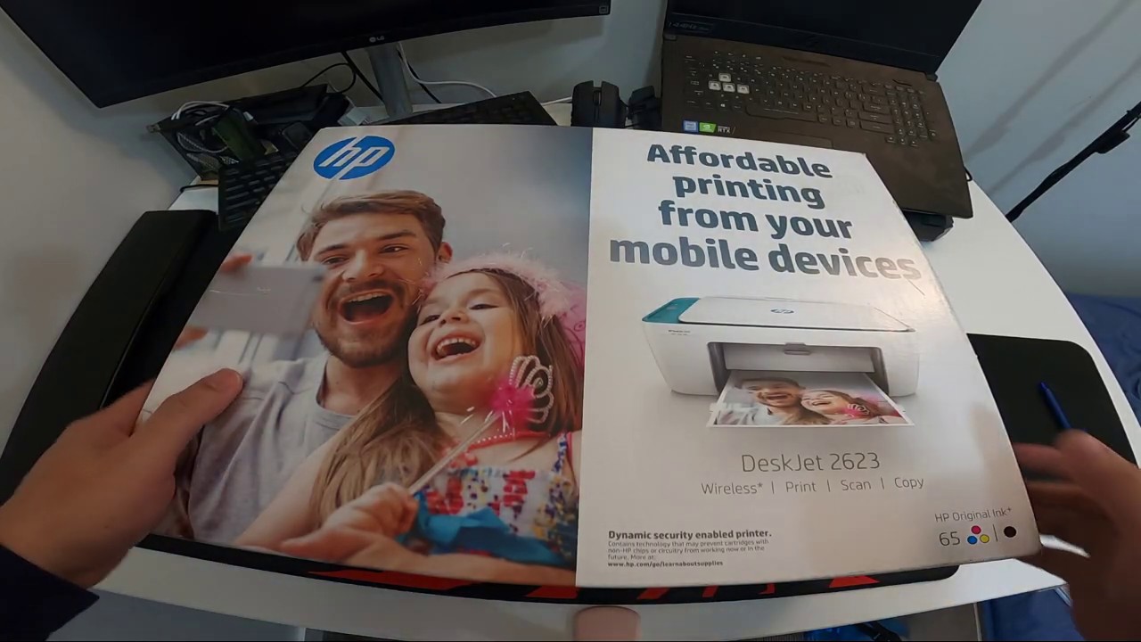 HP Deskjet 2623 Unboxing and SetUp