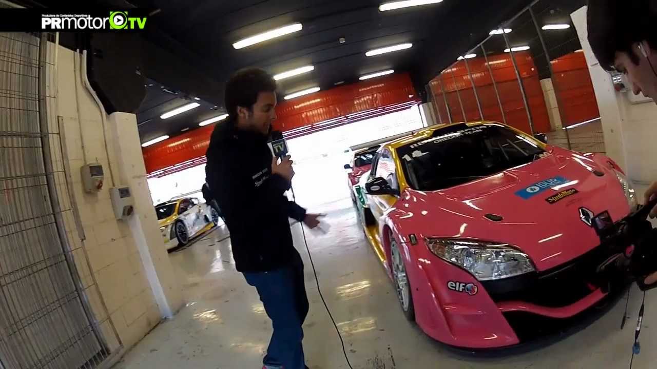 P2 Albert Costa nos muestra el Exterior de su Eurocup Megane Trophy - Barcelona - PRMotor TV