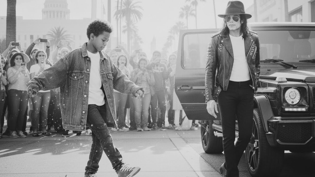 Уличный парень танцевал «Billie Jean», когда внезапно появился Майкл Джексон