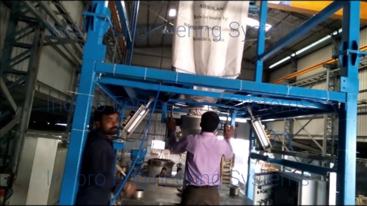 Jumbo Bag Unloading System | Bulk Bag Unloader - Indpro Engineering Systems