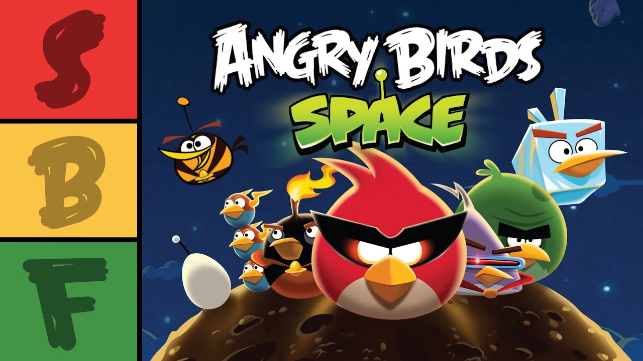 ANGRY BIRDS SPACE (Рейтинг ВСЕХ игр серии Angry Birds)