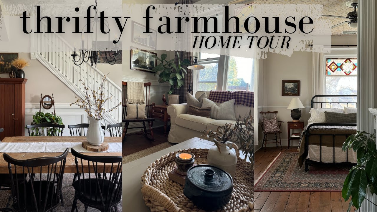 Thrifty Farmhouse Tour | Creating Memories with my Favorite Bloggers