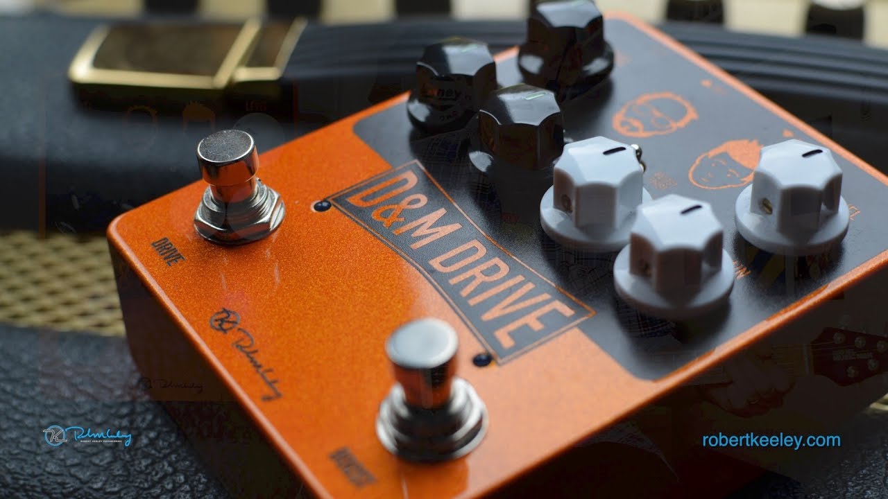 Keeley: D&M DRIVE - Demo with Laney VH100R and EBMM Axis