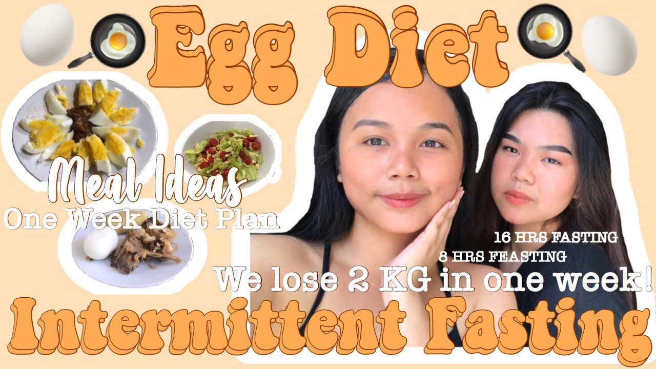 EGG DIET & INTERMITTENT FASTING (EFFECTIVE IN JUST ONE WEEK) WE LOSE 2 KILOS || Erin Ruiz