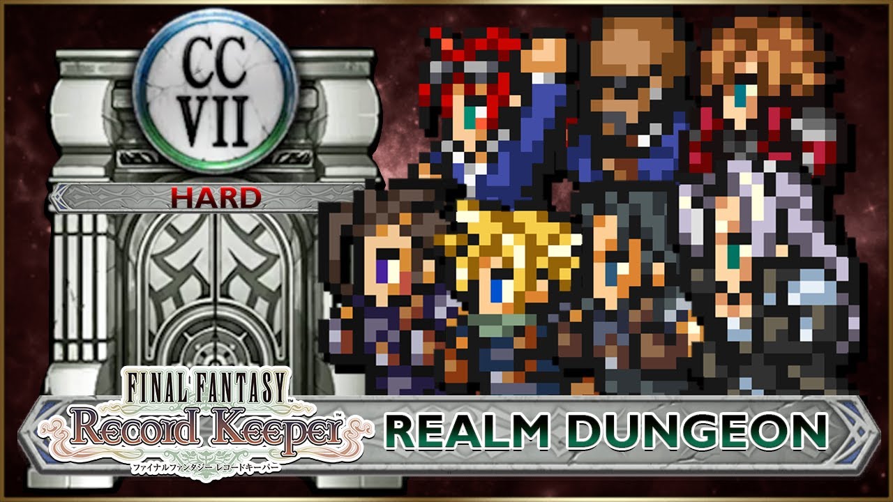 FINAL FANTASY: RECORD KEEPER  - Crisis Core - Final Fantasy VII Realm Dungeon [Hard]