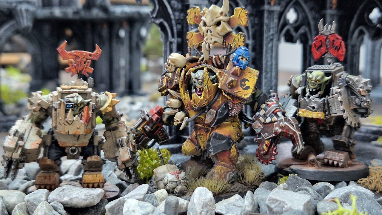 Орки против Чёрных Храмовников, Warhammer 40k 11-я редакция, отчет о битве