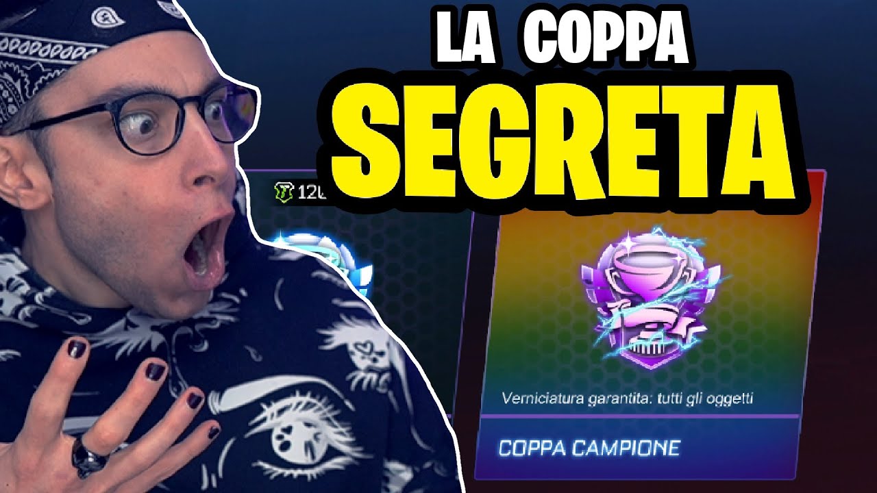 PACK OPENING della COPPA SEGRETA su ROCKET LEAGUE *messico*