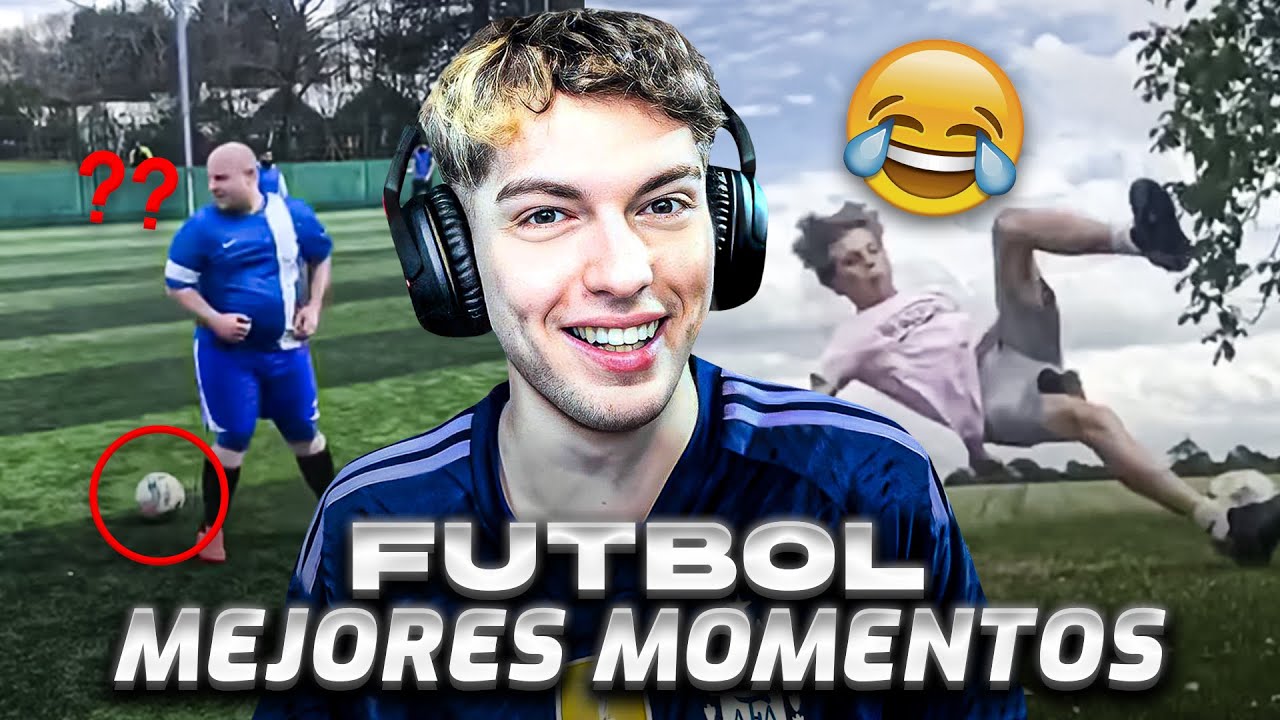 DAVOO XENEIZE REACCIONA A MOMENTOS GRACIOSOS DE FUTBOL DE BARRIO