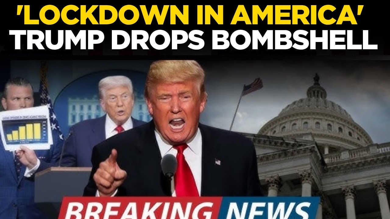 TRUMP LIVE | Major Emergency Announcement Shocks America | Iran Crisis | US News LIVE