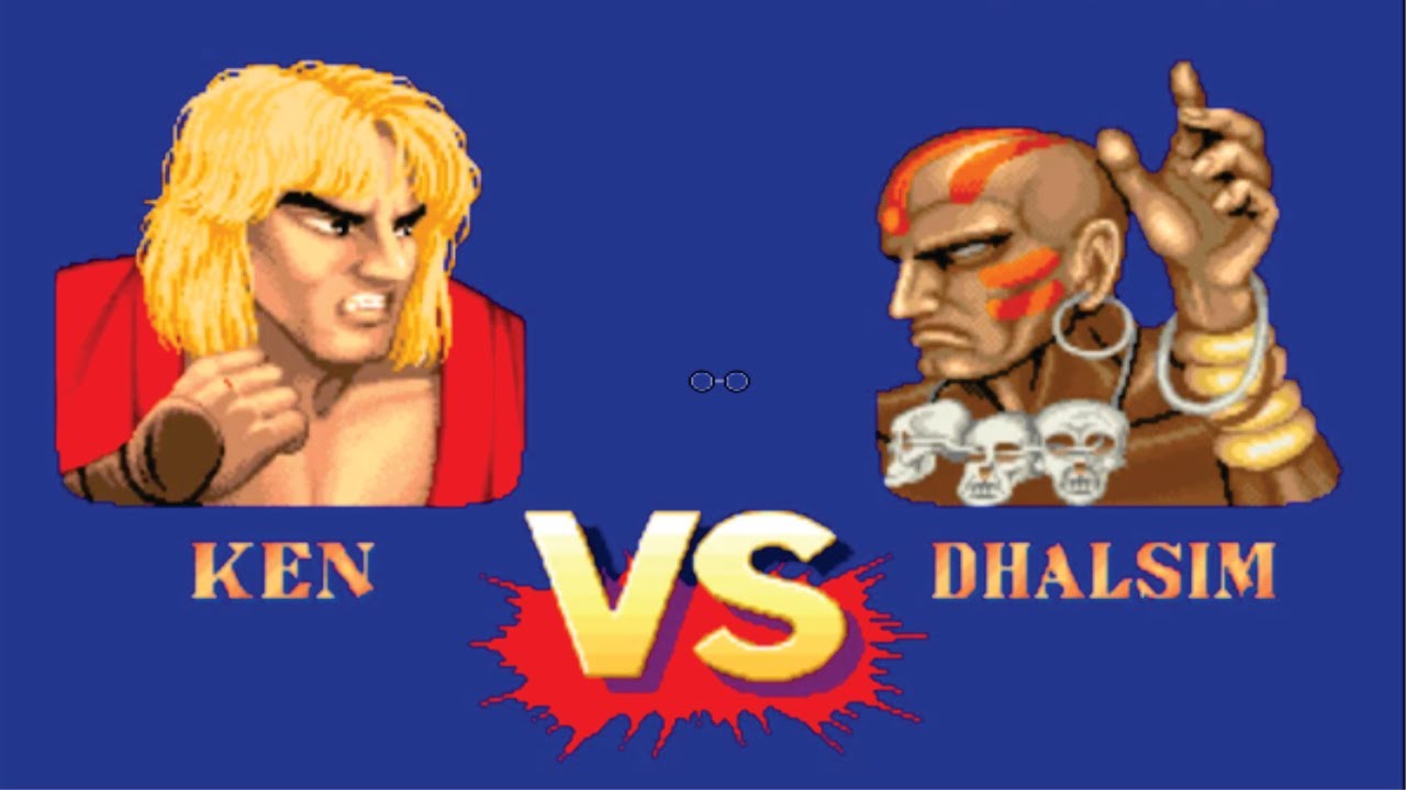 Ken vs Dhalsim Street Fighter ll (Hardest) Battle Match (Street Fighter Lovers)