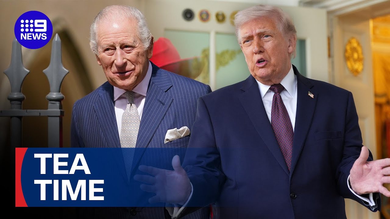 King Charles set for a private meeting with President Trump | 9 News Australia